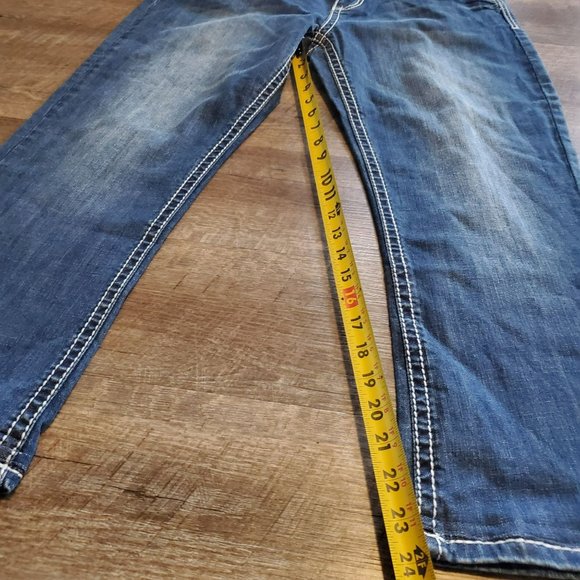 Live Hard Jeans Size 12 Bootcut Flare RN94894 - Picture 10 of 14